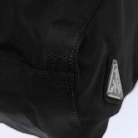 PRADA Hand Bag Nylon Black Auth ep4308 - Picture 15 of 16